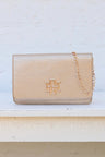 Bryn Clutch/Crossbody Woven Gold