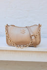 Joan Crossbody Woven Gold