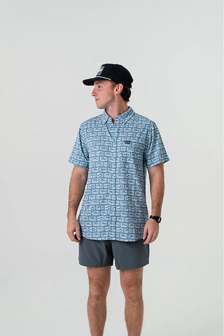 Burlebo Performance Button-Up-Fish