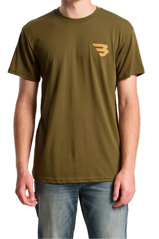 Burlebo Short Sleeve Tee-Deer Flying B