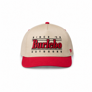Burlebo Caps-Retro Red