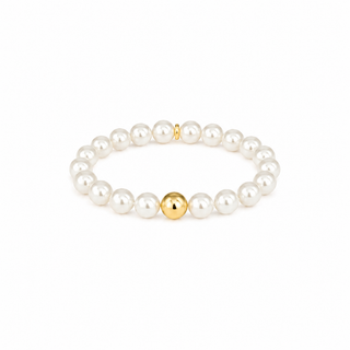 BuDhaGirl Pearl Mala Beaded Bracelet