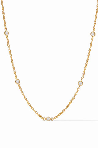 Julie Vos Celeste Delicate Station Necklace