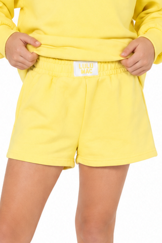 Lulu Mac Youth Terry Cloth Shorts