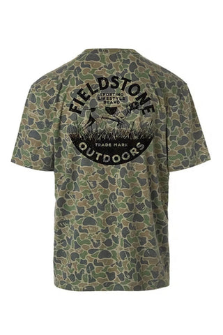 Fieldstone Youth Backwoods Camo Pointer Tee