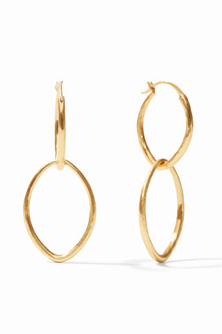 Julie Vos Fleur-de-Lis 2 in 1 Earring