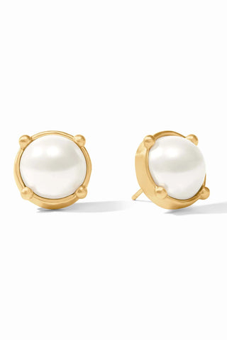 Julie Vos Honey Stud Pearl Earrings