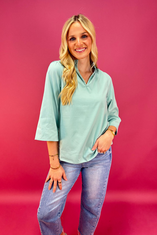 The Selvara Ruffle Blouse