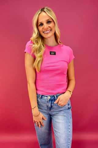 Lulu Mac Solid Baby Doll Top