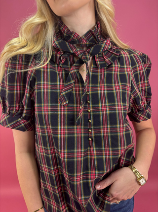 Tartan After Dark Top
