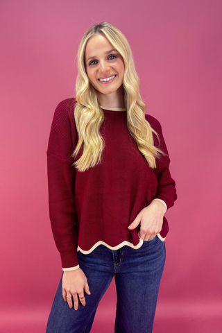 The Ribbonline Wave Sweater