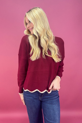 The Ribbonline Wave Sweater