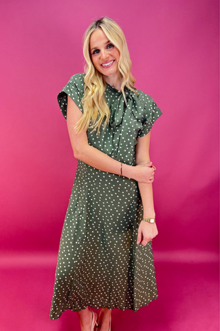 Thistlewick Tie Midi Dress
