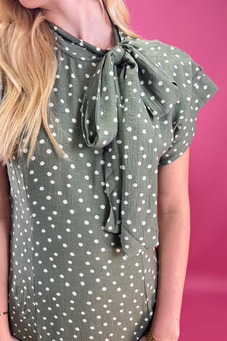 Thistlewick Tie Midi Dress