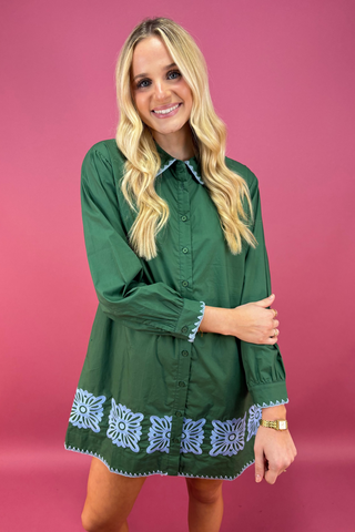 The Verdant Filigree Dress