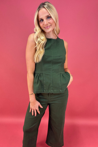 The Mosswick Peplum Set