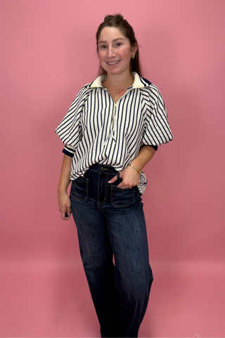 Nautical Breeze Zip Top