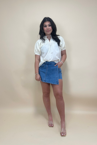 Ivory Heirloom Embroidered Top