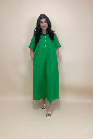 Garden District Button Dress