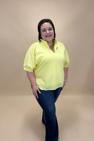 Colorway Breeze Popover Top