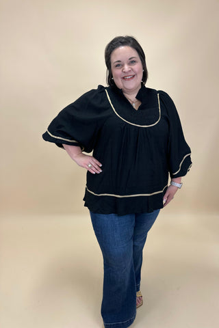 Midnight Majesty Blouse