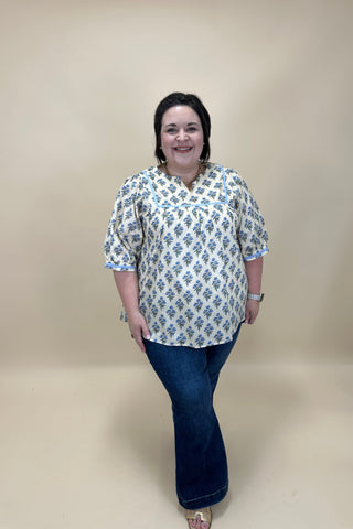 Bluebell Grace Top-Curvy