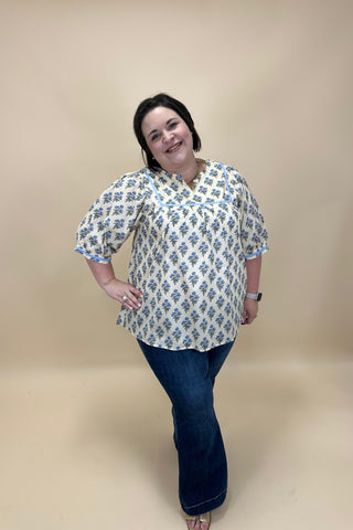 Bluebell Grace Top-Curvy