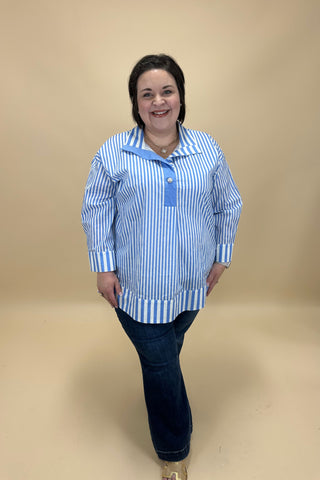 Harbor Breeze Stripe Blouse