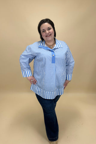 Harbor Breeze Stripe Blouse