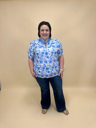 Blue Blossom Daydream Top