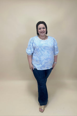 Bluebell Lace Charm Top