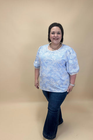 Bluebell Lace Charm Top