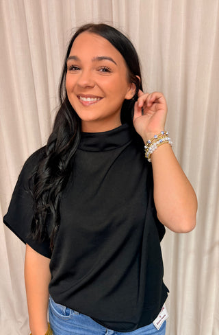 Southern Soul Mock Neck Top