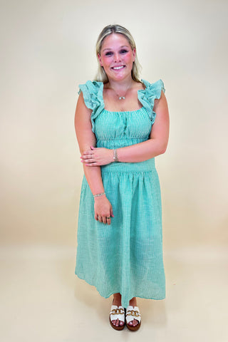 Sweet Magnolia Stripe Dress