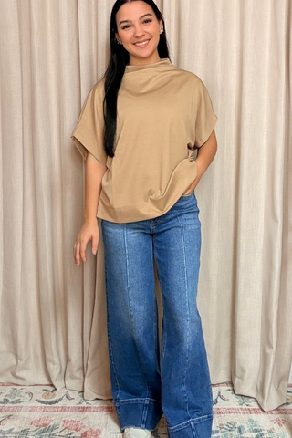 Southern Soul Mock Neck Top