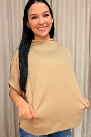 Southern Soul Mock Neck Top