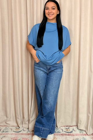 Southern Soul Mock Neck Top