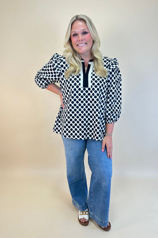 The Brielle Charm Blouse