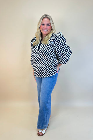 The Brielle Charm Blouse