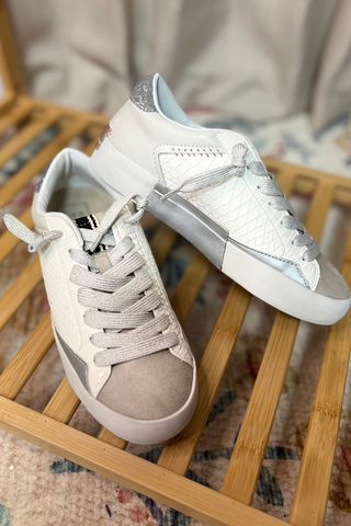 Silver Sparkle Luxe Sneaker