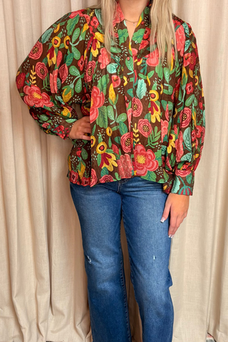 Garden Button-Down Blouse