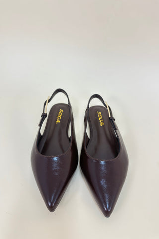 Classic Confidence Slingback Flats