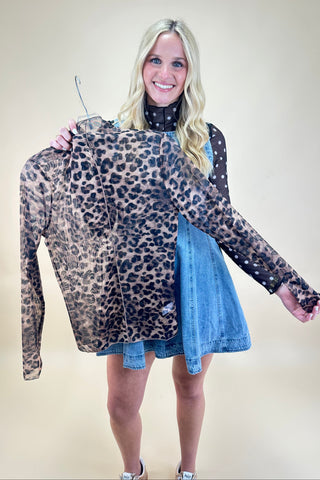 Savanna Chic Mesh Top