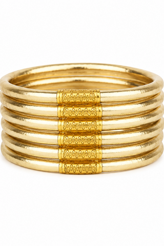 BuDhaGirl Etoile All Weather Bangles-Set of 6
