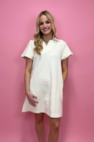 Luxe Mirage Textured Dress