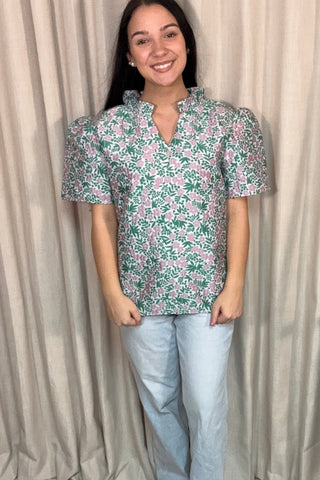 The Sweet Meadow Puff Sleeve Top