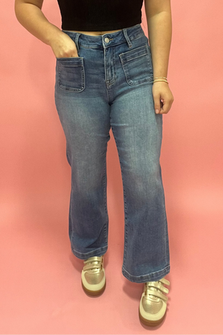 Meadow Daydream Patch Pocket Jeans
