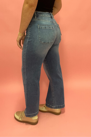 Meadow Daydream Patch Pocket Jeans