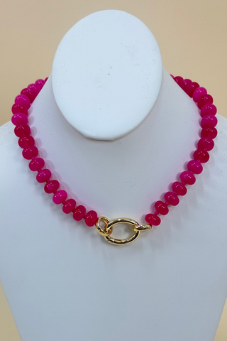 Candy Marble Bead Necklace