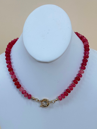 Candy Marble Bead Necklace